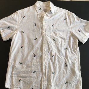J. Crew Short Sleeve Buttonup